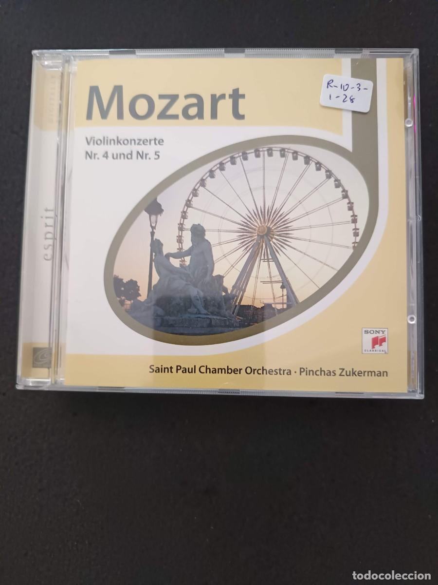 CDs de m&uacute;sica: MOZART: VIOLINKONZERTE NR 4 UND NR 5. VIOLIN Y DIRECCI&Oacute;N: PINCHAS ZUKERMAN. SAINT PAUL CHAMBER ORCHE