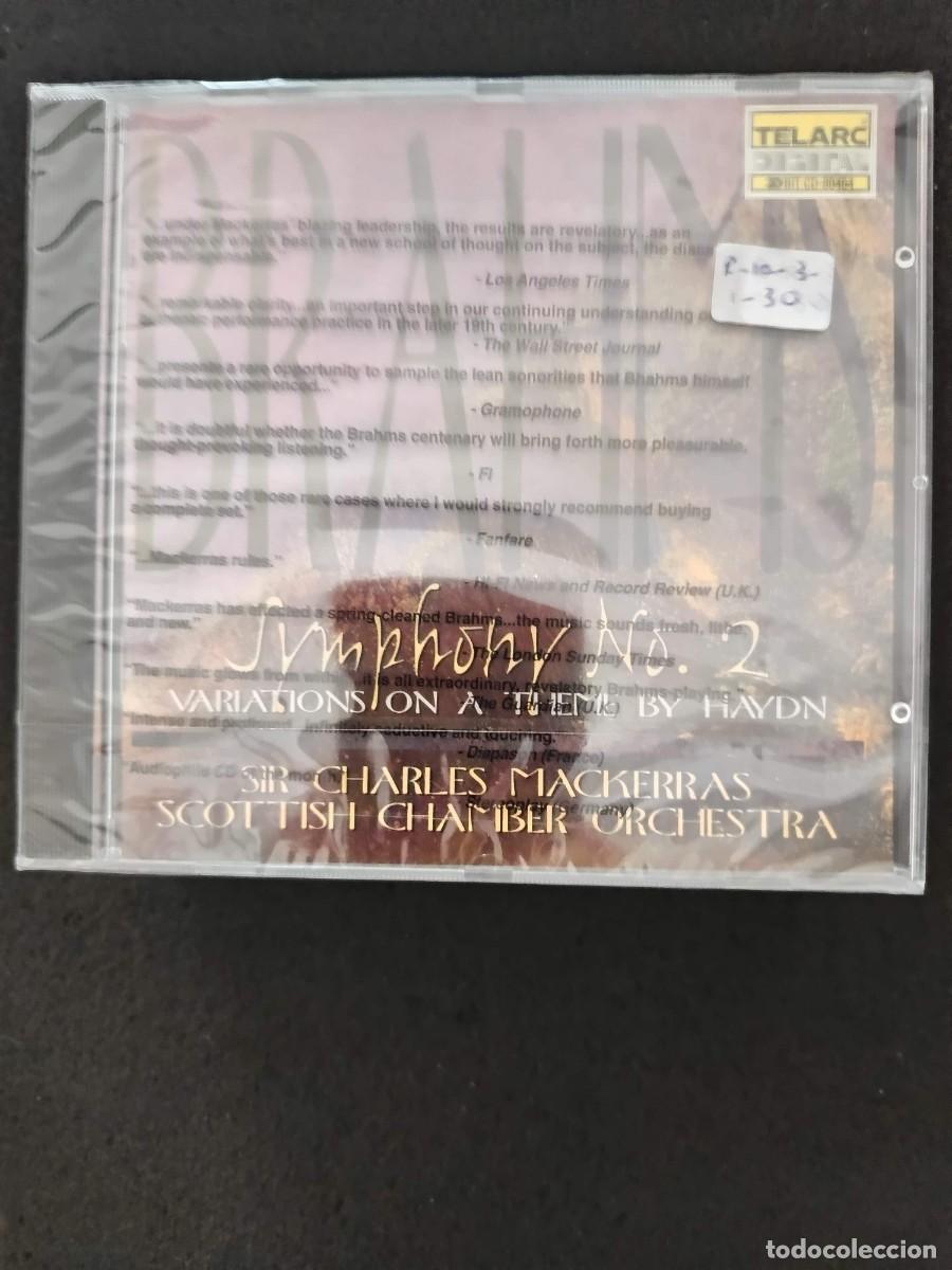 CDs de m&uacute;sica: BRAHMS: SYMPHONY N&ordm; 2 / VARIATIONS ON A THEME BY HAYDN. DIR: SIR CHARLES MACKERRAS. SCOTTISH CHAMBE