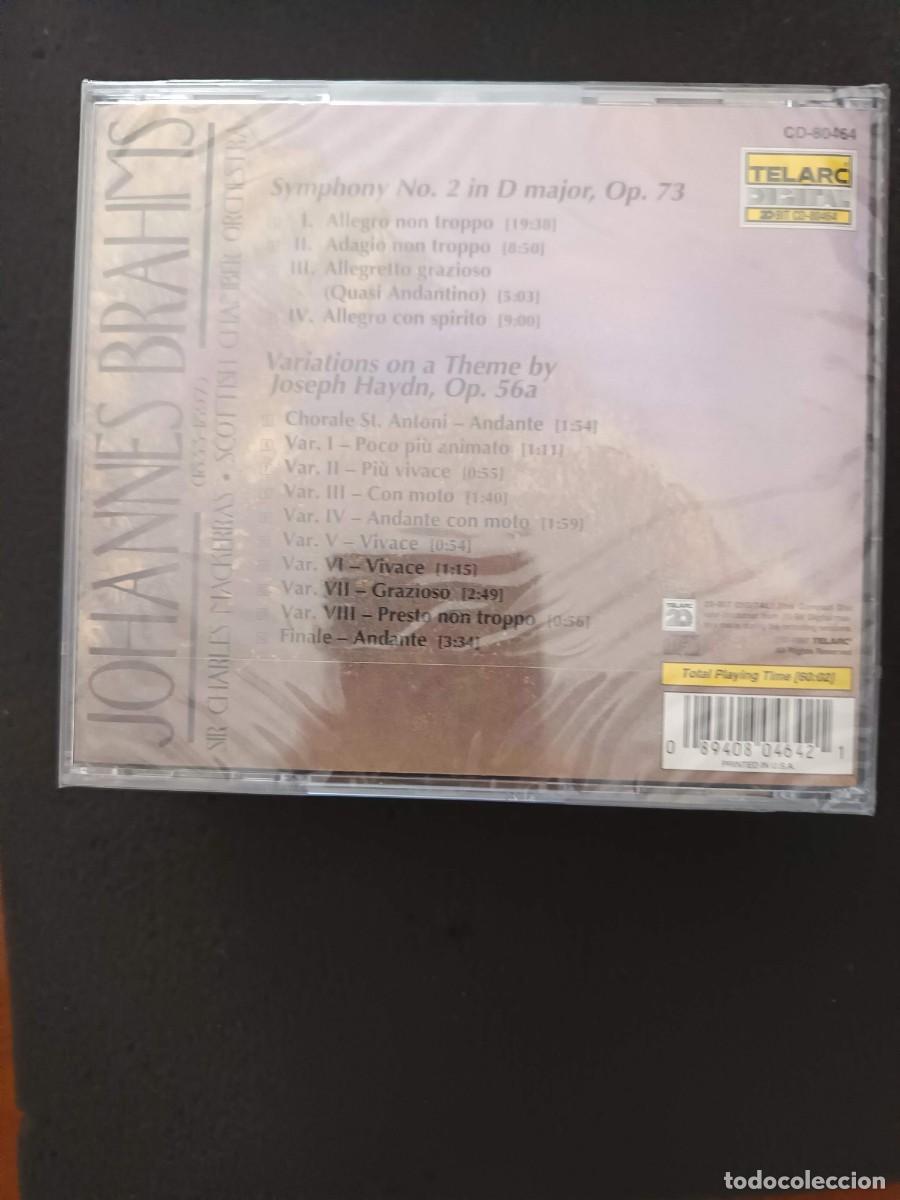 CDs de m&uacute;sica: BRAHMS: SYMPHONY N&ordm; 2 / VARIATIONS ON A THEME BY HAYDN. DIR: SIR CHARLES MACKERRAS. SCOTTISH CHAMBE - Foto 2