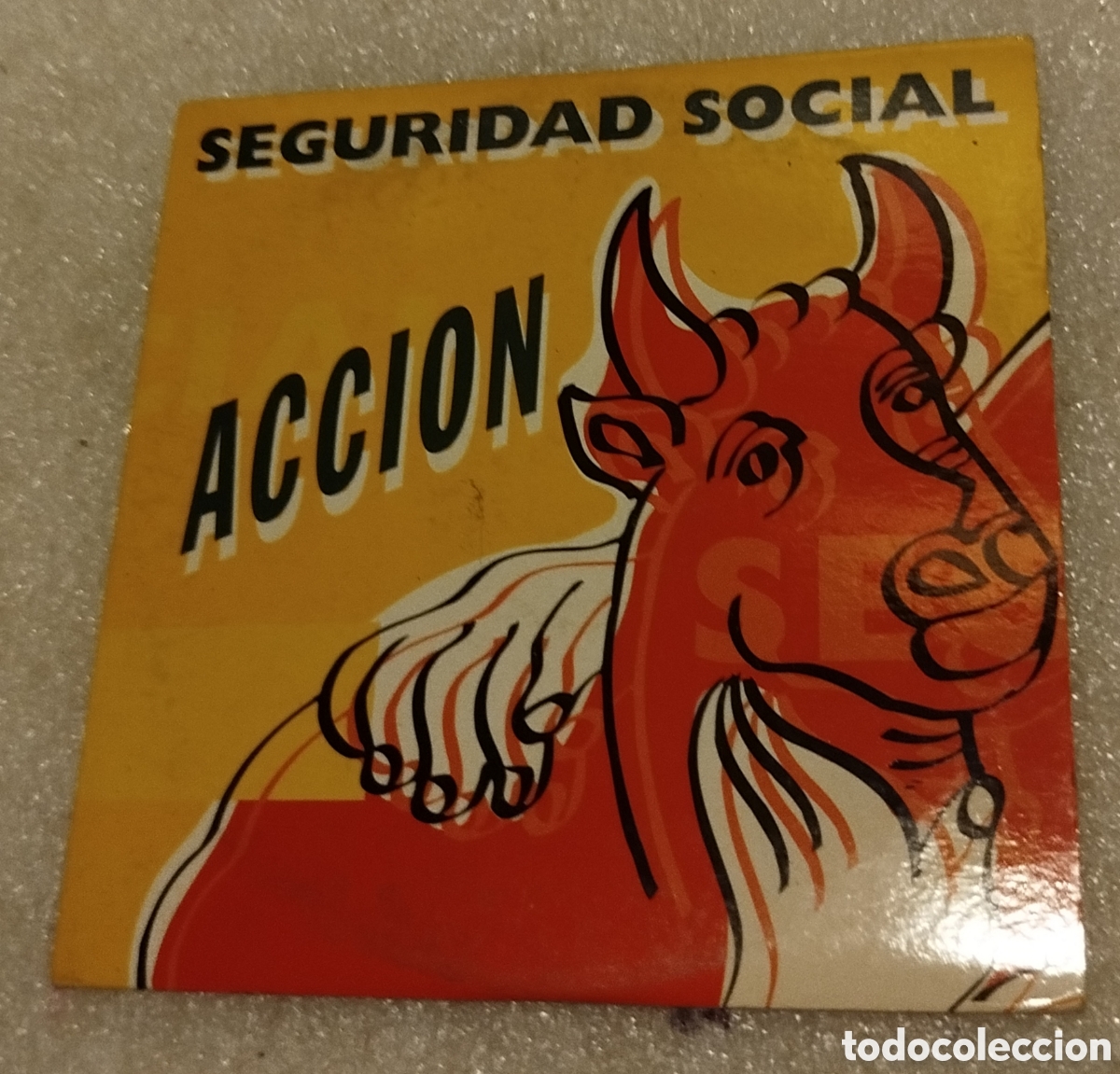 CDs de m&uacute;sica: Seguridad Social - Acci&oacute;n. CD single