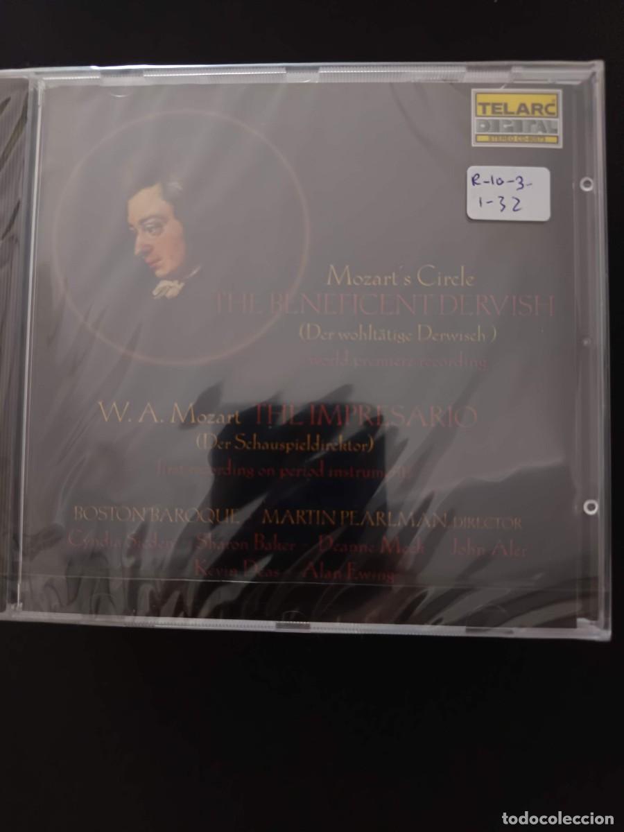 CDs de m&uacute;sica: MOZART'S CIRCLE: THE BENEFICENT DERVISH / MOZART: THE IMPRESARIO. DIR: MARTIN PEARLMAN. BOSTON BARO