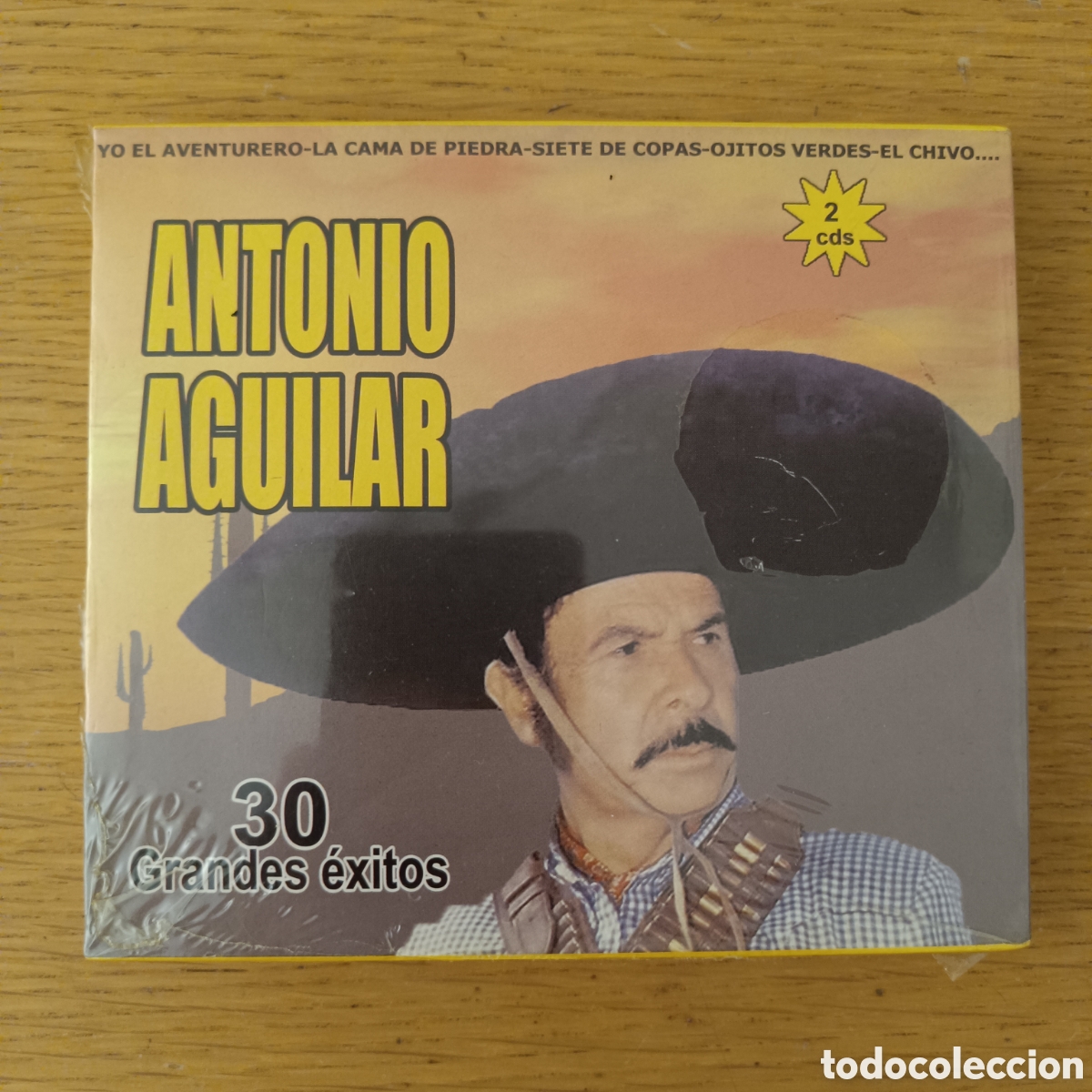 CDs de m&uacute;sica: Antonio Aguilar 2 CDs 30 Grandes &Eacute;xitos