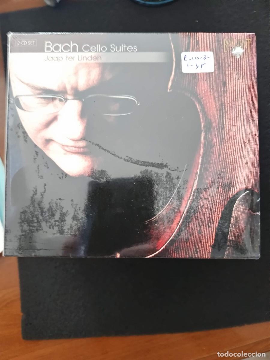 CDs de m&uacute;sica: 2 CD. BACH: CELLO SUITES. VIOLONCELLO: JAAP TER LINDEN (6 SUITES FOR VIOLONCELLO SOLO)