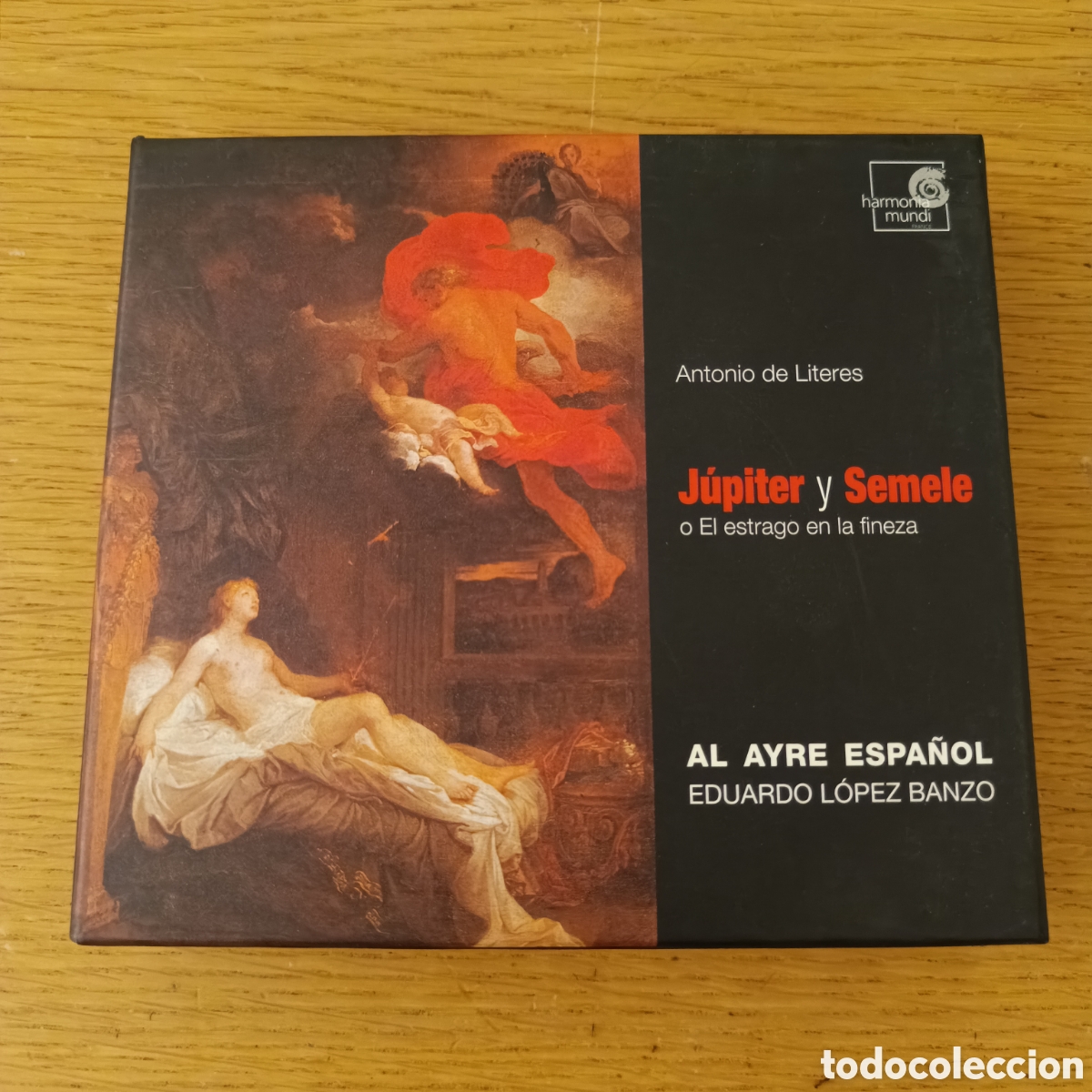 CDs de m&uacute;sica: J&uacute;piter Y Semele 2 CDs Box Set