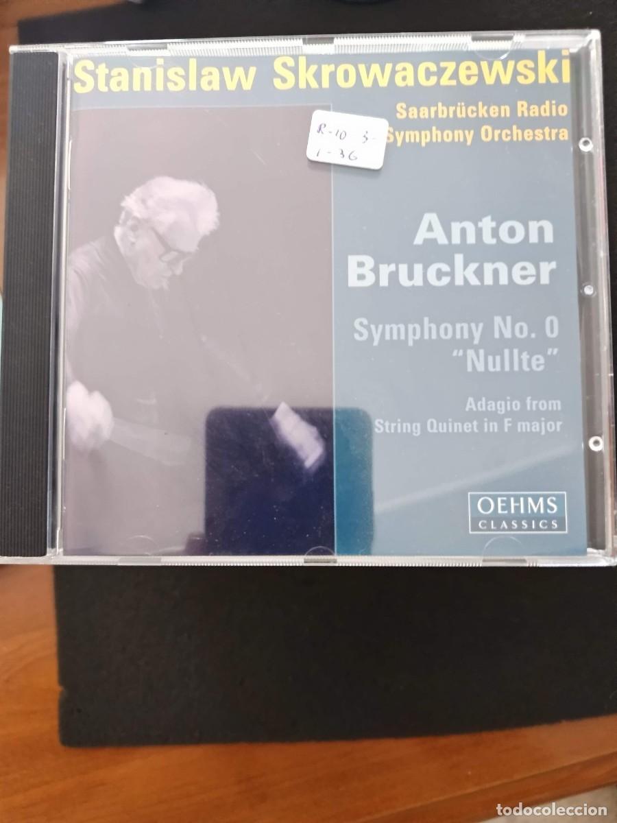 CDs de m&uacute;sica: ANTON BRUCKNER, SINFON&Iacute;A N &ordm;. 0. DIR.: STANISLAW SKROWACZEWSKI. ORQUESTA DE LA RADIO DE SAARBR&Uuml;CKEN