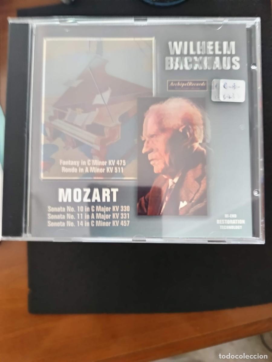 CDs de m&uacute;sica: MOZART: SONATAS 10, 11, 14 / FANTASY IN C MINOR KV 475 / RONDO IN A MINOR KV 511. PIANO: WILHELM B