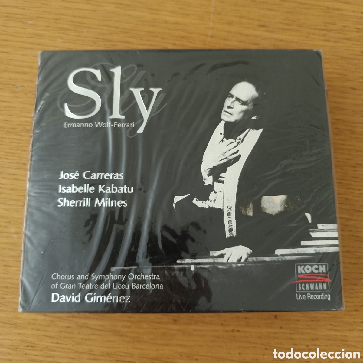 CDs de m&uacute;sica: Sly 2 CDs Emanno Wolf-Ferrari, Jos&eacute; Carreras, Isabelle Kanalu, Shereill Milnes