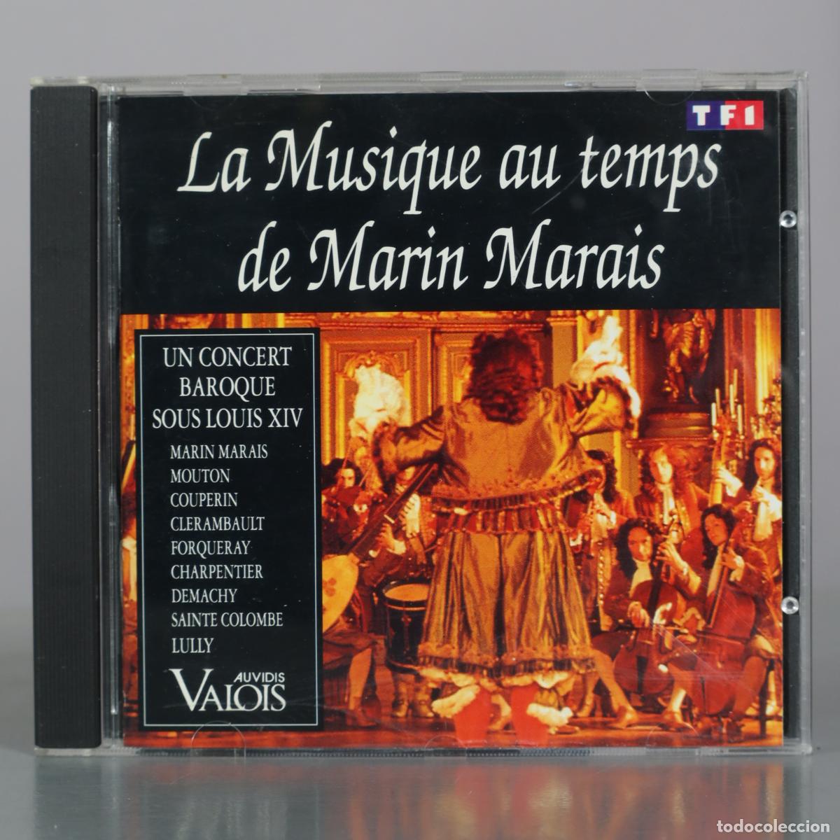 CDs de Musique: CD. La Musique au temps de Marin Marais - Un concert baroque sous Louis XIV - Jordi Savall - Auvidis