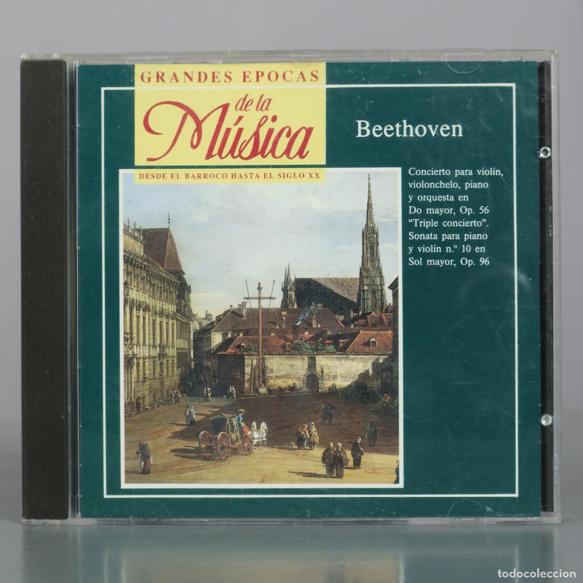 CDs de m&uacute;sica: CD. Grandes Epocas de la Musica - Beethoven - Concierto para violin, violonchelo, piano y orquesta -