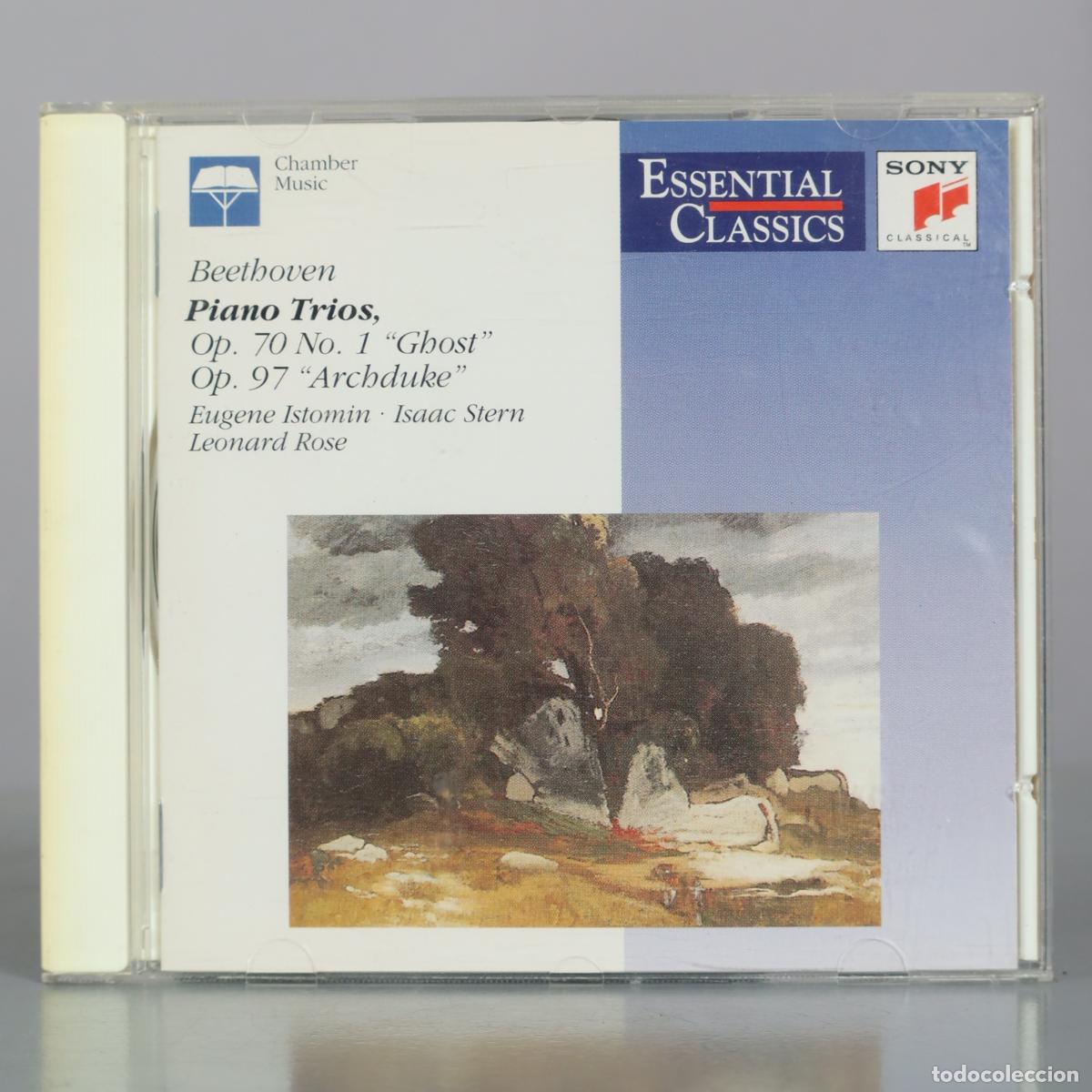 CDs de m&uacute;sica: CD. Beethoven - Piano Trios, Op. 70 No. 1 Ghost, Op. 97 Archduke - Eugene Istomin, Isaac Stern,