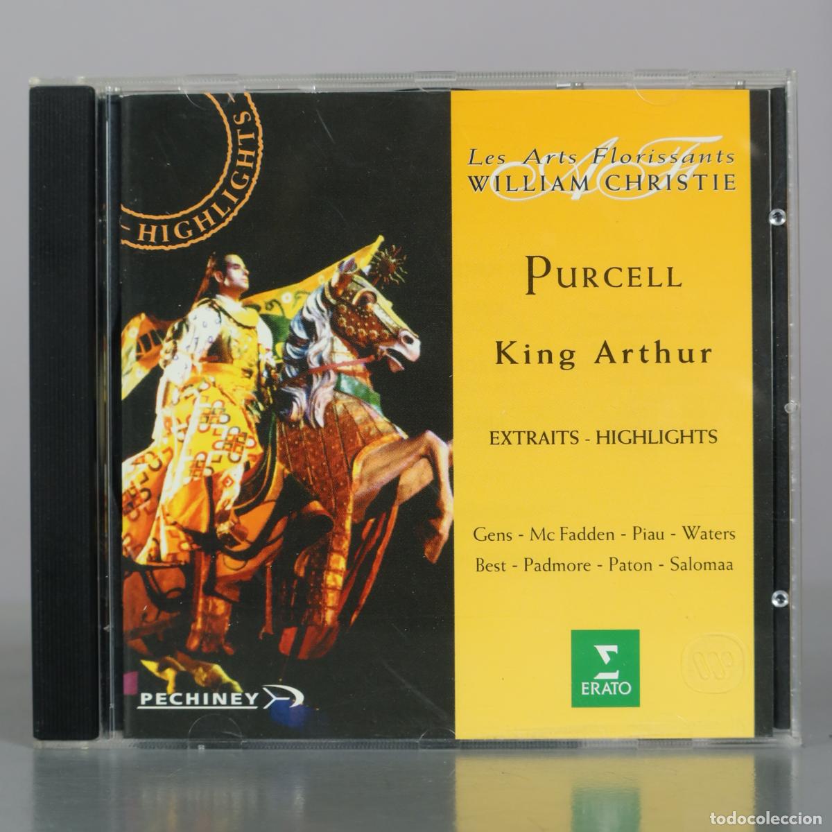 CDs de Musique: CD. Purcell - King Arthur - Extraits - Highlights - Les Arts Florissants, William Christie