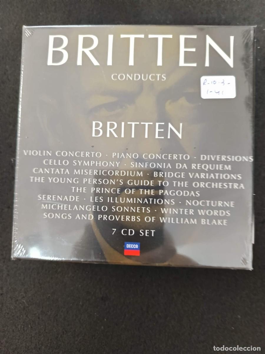 CDs de m&uacute;sica: 7 CD SET. BRITTEN CONDUCTS BRITTEN