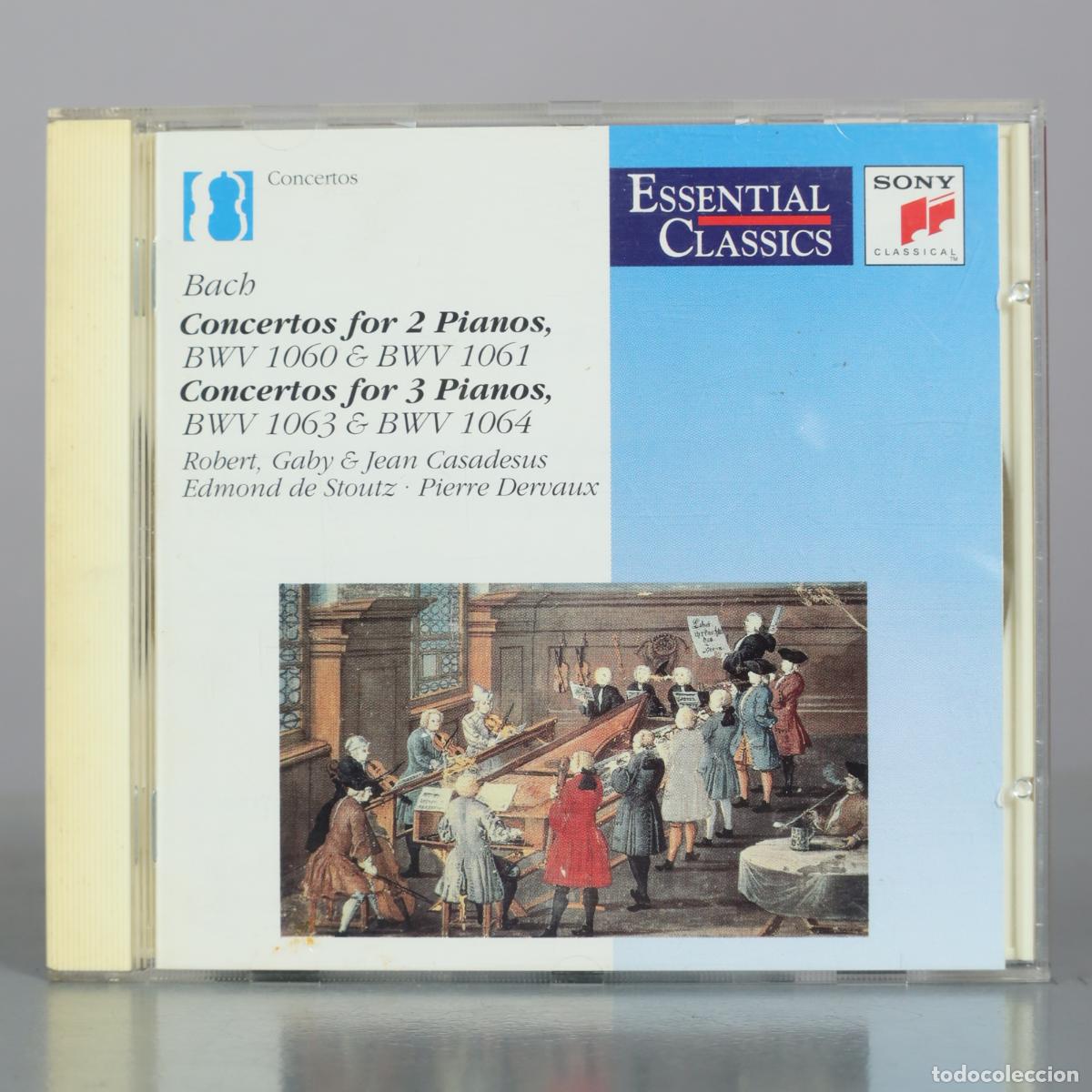 CDs de Musique: CD. Concertos for 2 Pianos, BWV 1060 & BWV 1061 - Concertos for 3 Pianos, BWV 1063 & BWV 1064 -