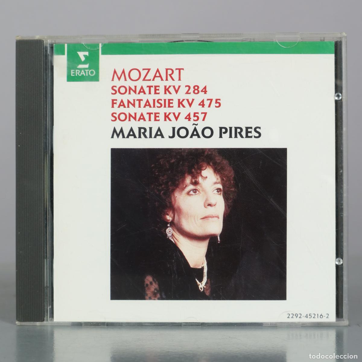 CDs de Musique: CD. Sonate KV 284 - Fantaisie KV 475 - Sonate KV 457 - Wolfgang Amadeus Mozart - Maria Jo&atilde;o Pires
