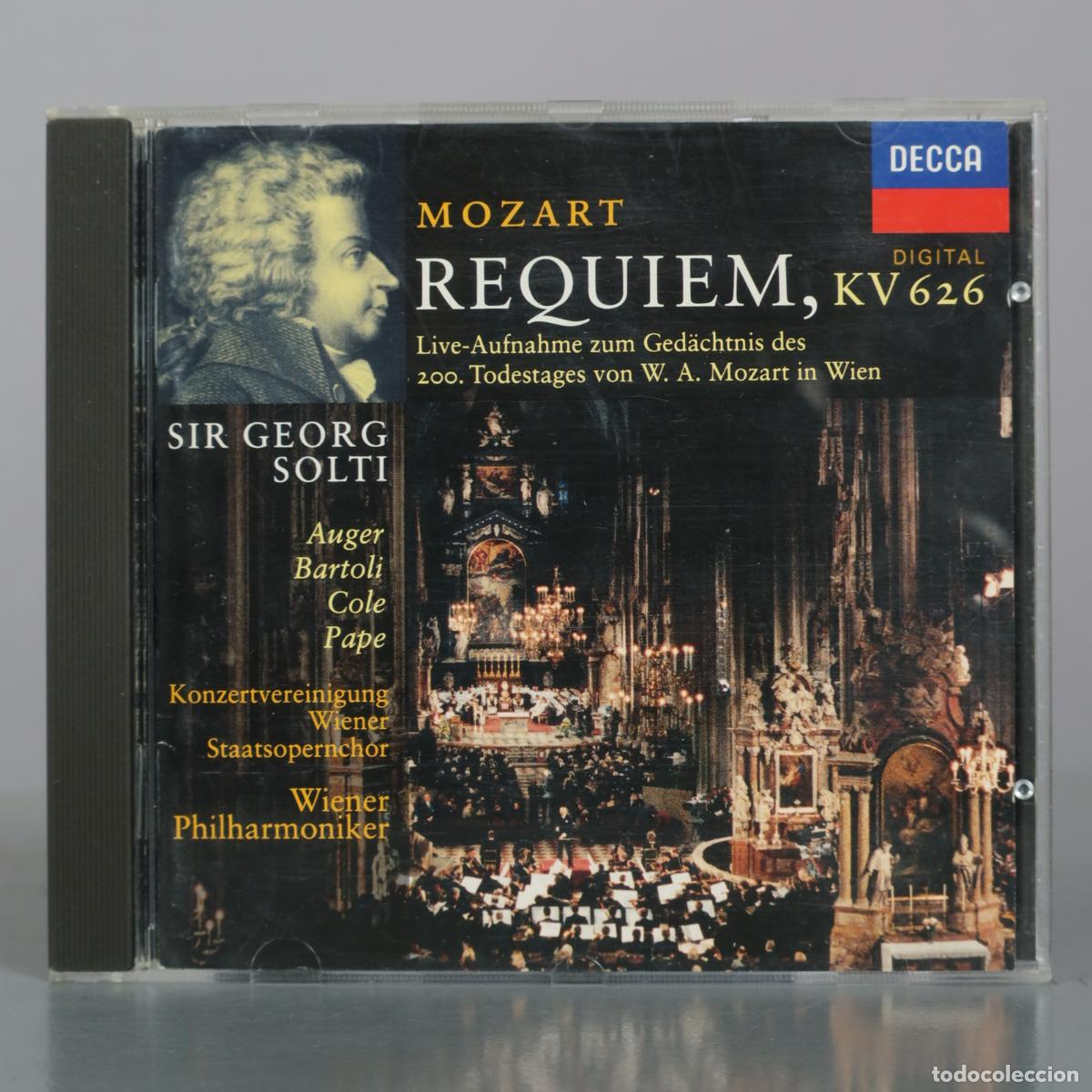 CDs de Musique: CD. Mozart - Requiem, KV 626 - Sir Georg Solti - Decca