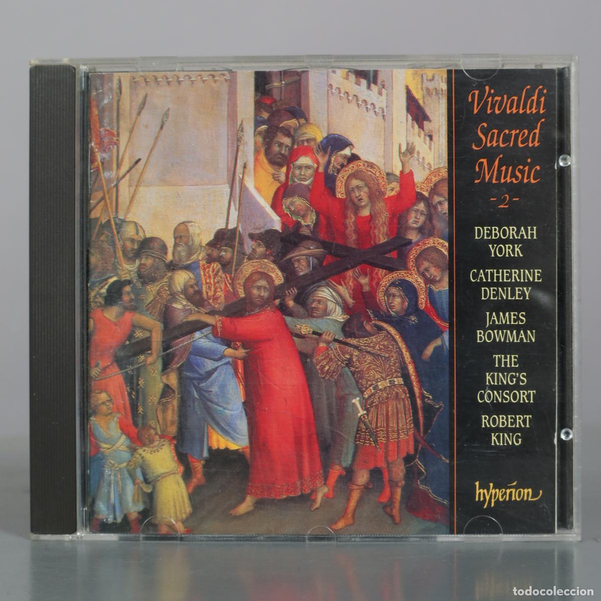 CDs de Musique: CD. Vivaldi Sacred Music - 2 - Deborah York, Catherine Denley, James Bowman, The King's Consort,