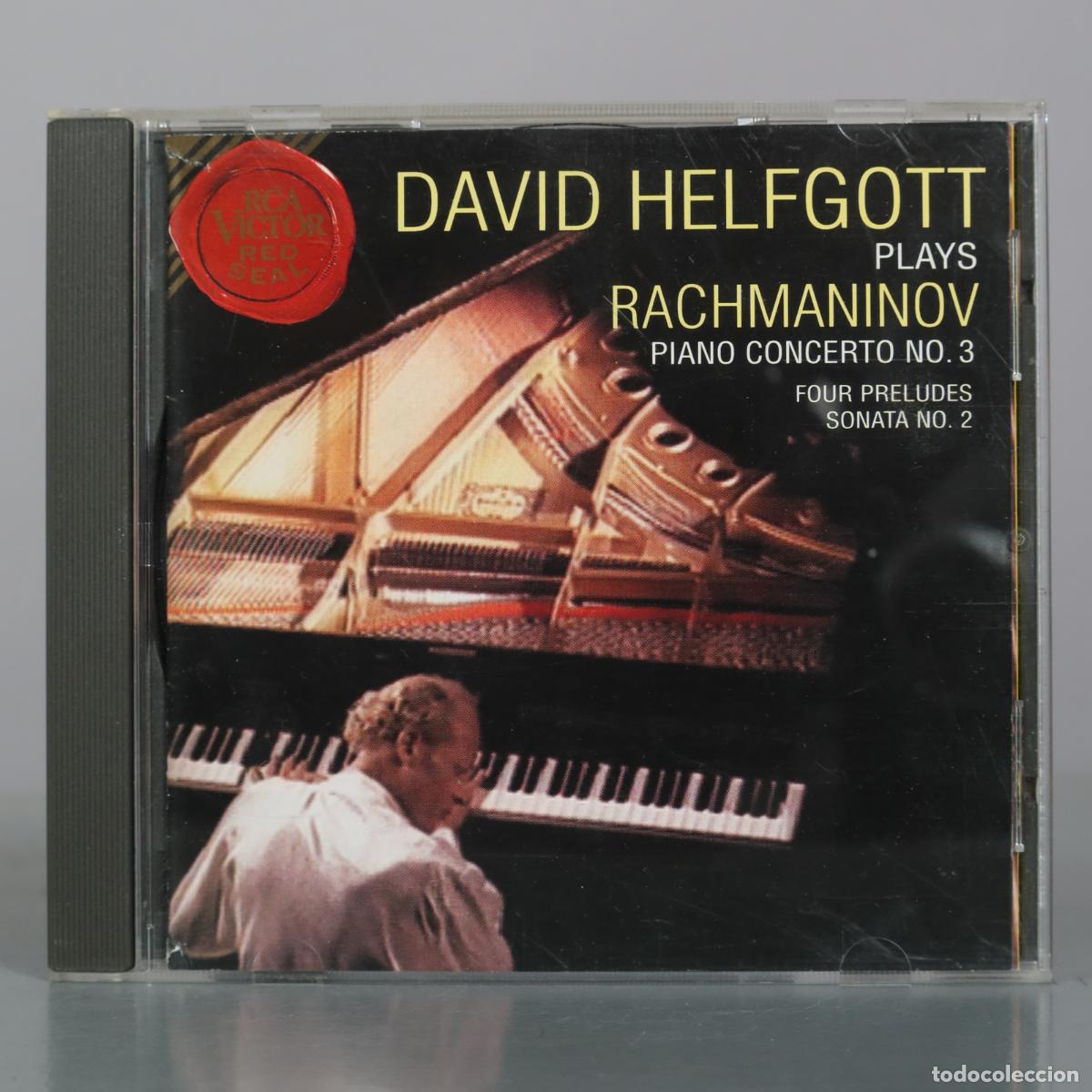 CDs de m&uacute;sica: CD. David Helfgott Plays Rachmaninov - Piano Concerto No. 3 - Four Preludes - Sonata No. 2 - RCA