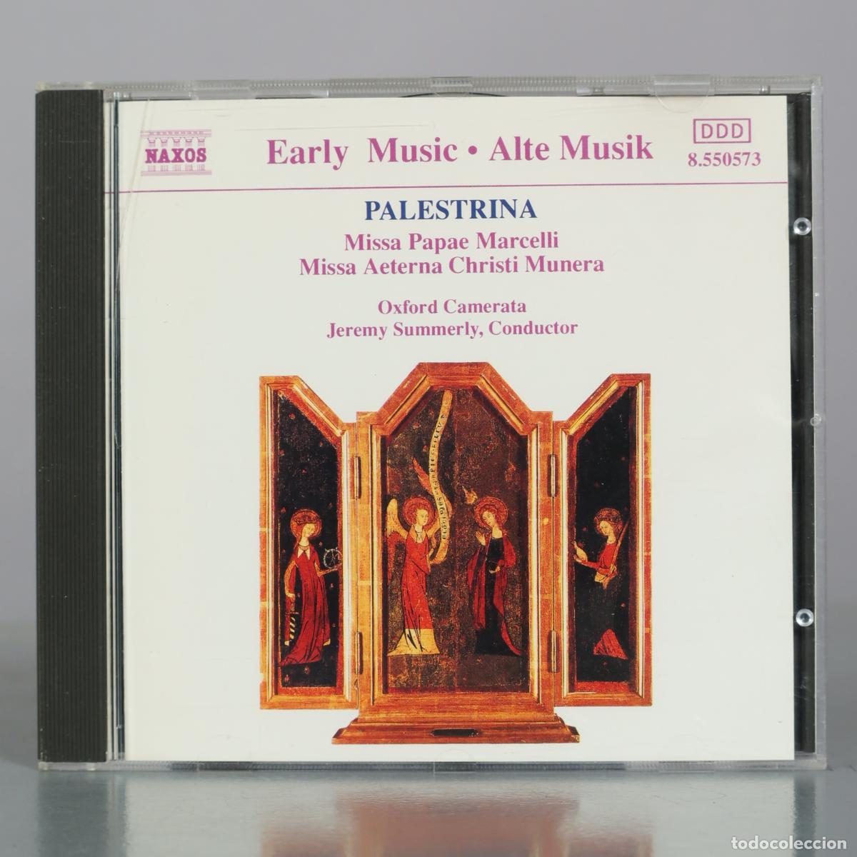 CDs de m&uacute;sica: CD. Missa Papae Marcelli - Missa Aterna Christi Munera - Palestrina, Oxford Camerata, Jeremy