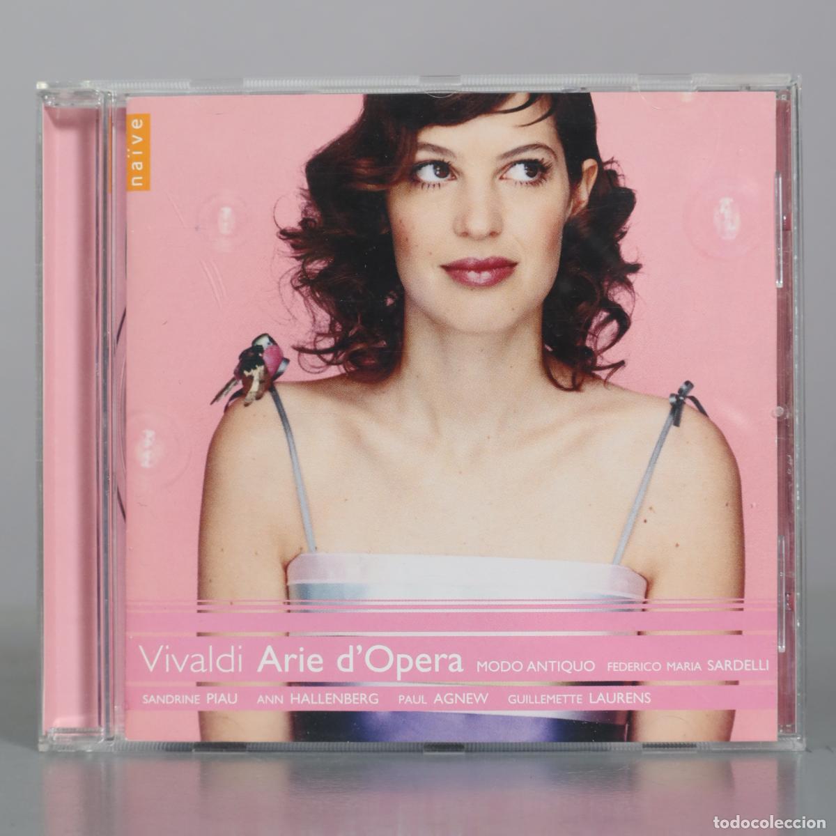 CDs de m&uacute;sica: CD. Vivaldi Arie d'Opera - Sandrine Piau, Ann Hallenberg, Paul Agnew, Guillemette Laurens, Modo