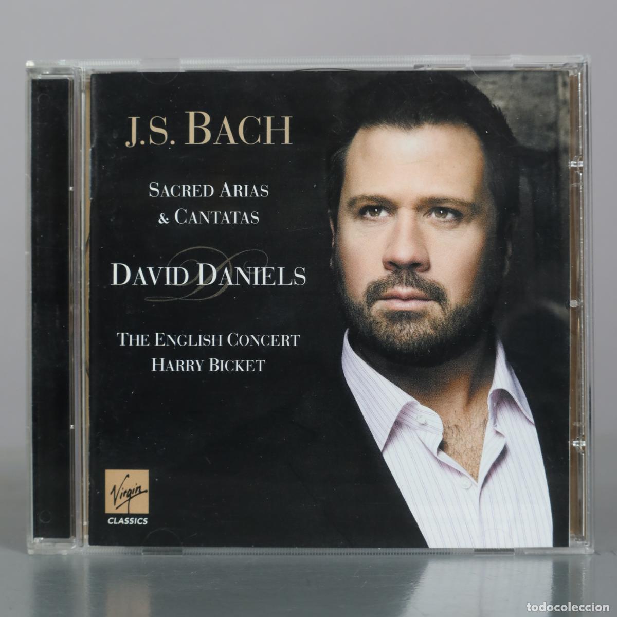 CDs de m&uacute;sica: CD. J.S. Bach - Sacred Arias & Cantatas - David Daniels - The English Concert - Harry Bicket -
