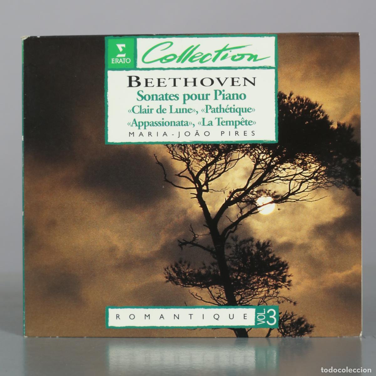 CDs de m&uacute;sica: CD. Beethoven - Sonates pour Piano - Maria-Jo&atilde;o Pires - Erato