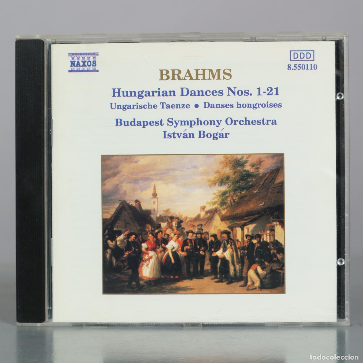 CDs de m&uacute;sica: CD. Hungarian Dances Nos. 1-21 - Brahms - Budapest Symphony Orchestra, Istv&aacute;n Bog&aacute;r - Naxos