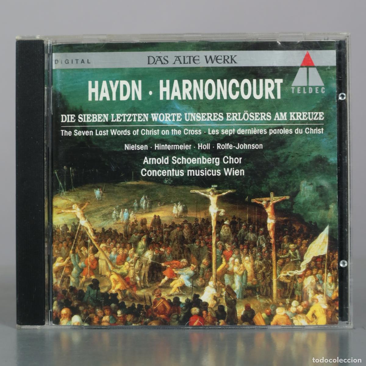 CDs de m&uacute;sica: CD. Die sieben letzten Worte unseres Erl&ouml;sers am Kreuze - Joseph Haydn - Nikolaus Harnoncourt -