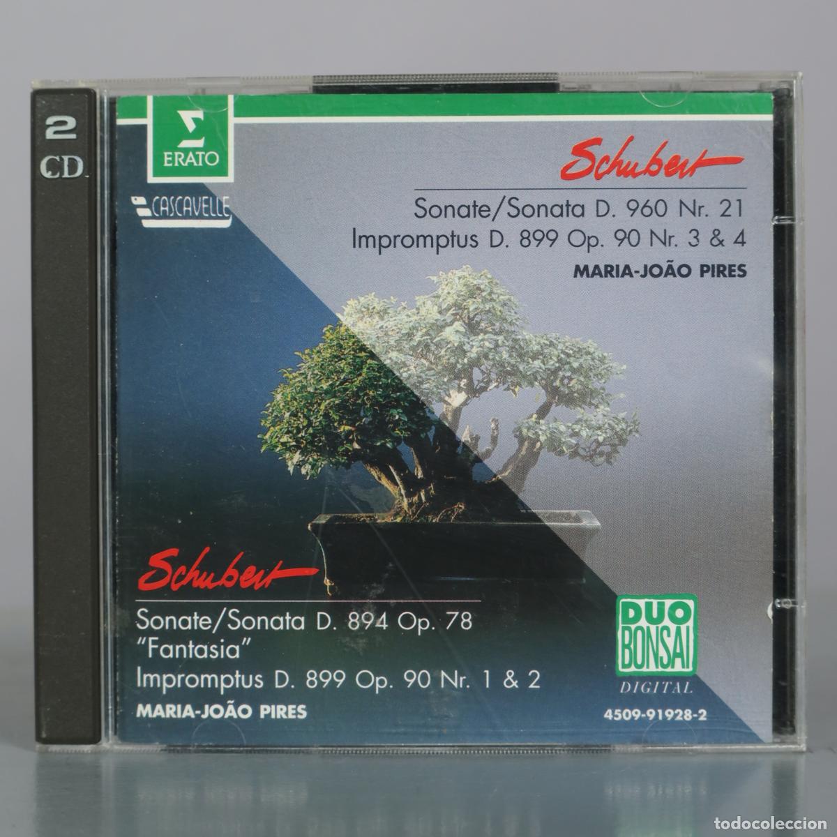 CDs de m&uacute;sica: CD. Franz Schubert - Sonate D. 960 Nr. 21 - Impromptus D. 899 Op. 90 - Sonate D. 894 Op. 78 -