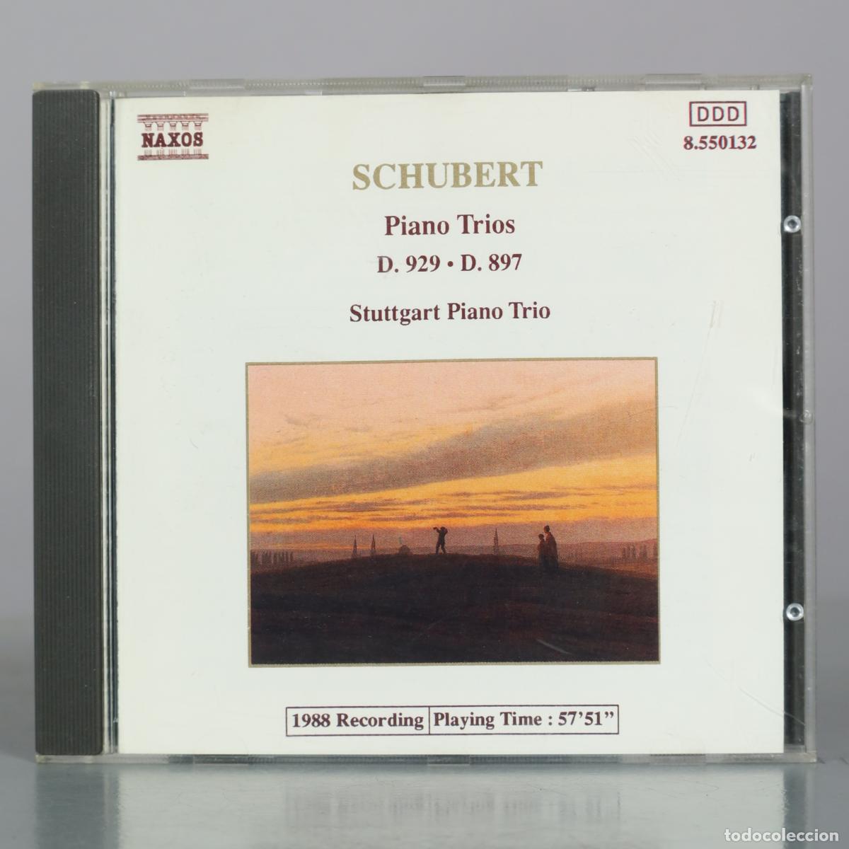 CDs de m&uacute;sica: CD. Piano Trios D. 929 - D. 897 - Schubert - Stuttgart Piano Trio - Naxos