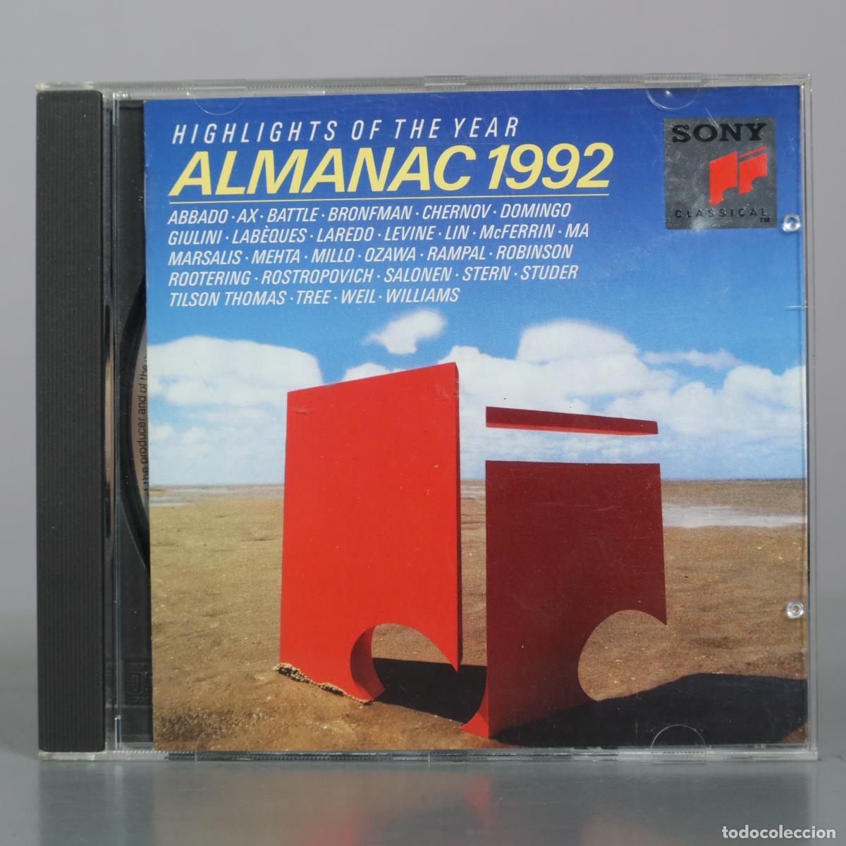 CDs de m&uacute;sica: CD. Highlights of the Year Almanac 1992 - Abbado, Ax, Battle, Bronfman, Chernov, Domingo, Giulini,