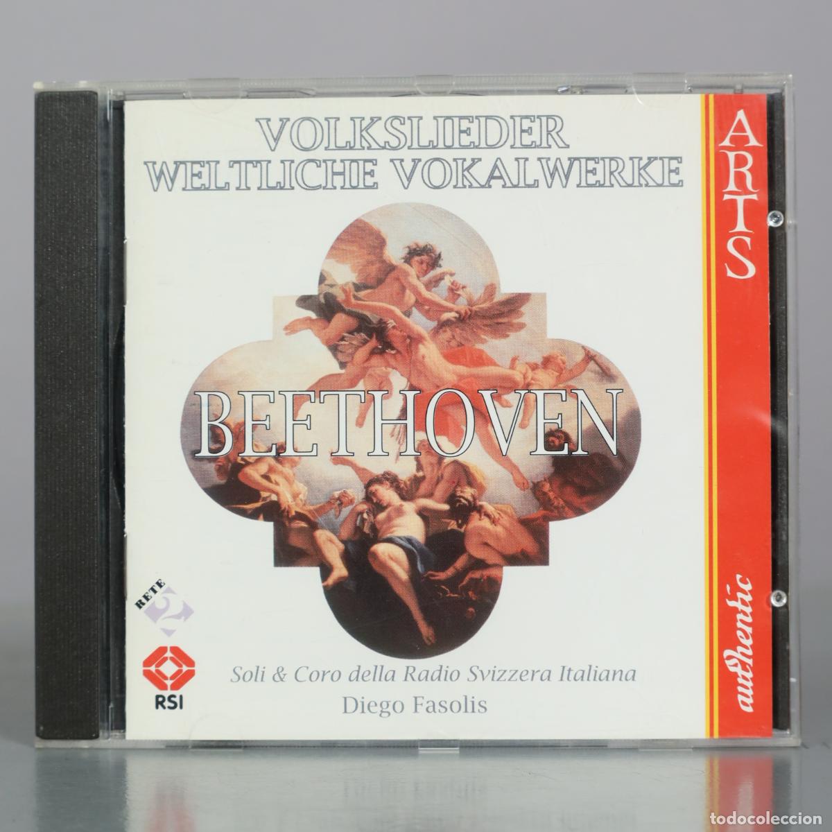 CDs de m&uacute;sica: CD. Volkslieder - Weltliche Vokalwerke - Ludwig van Beethoven - Soli & Coro della Radio Svizzera