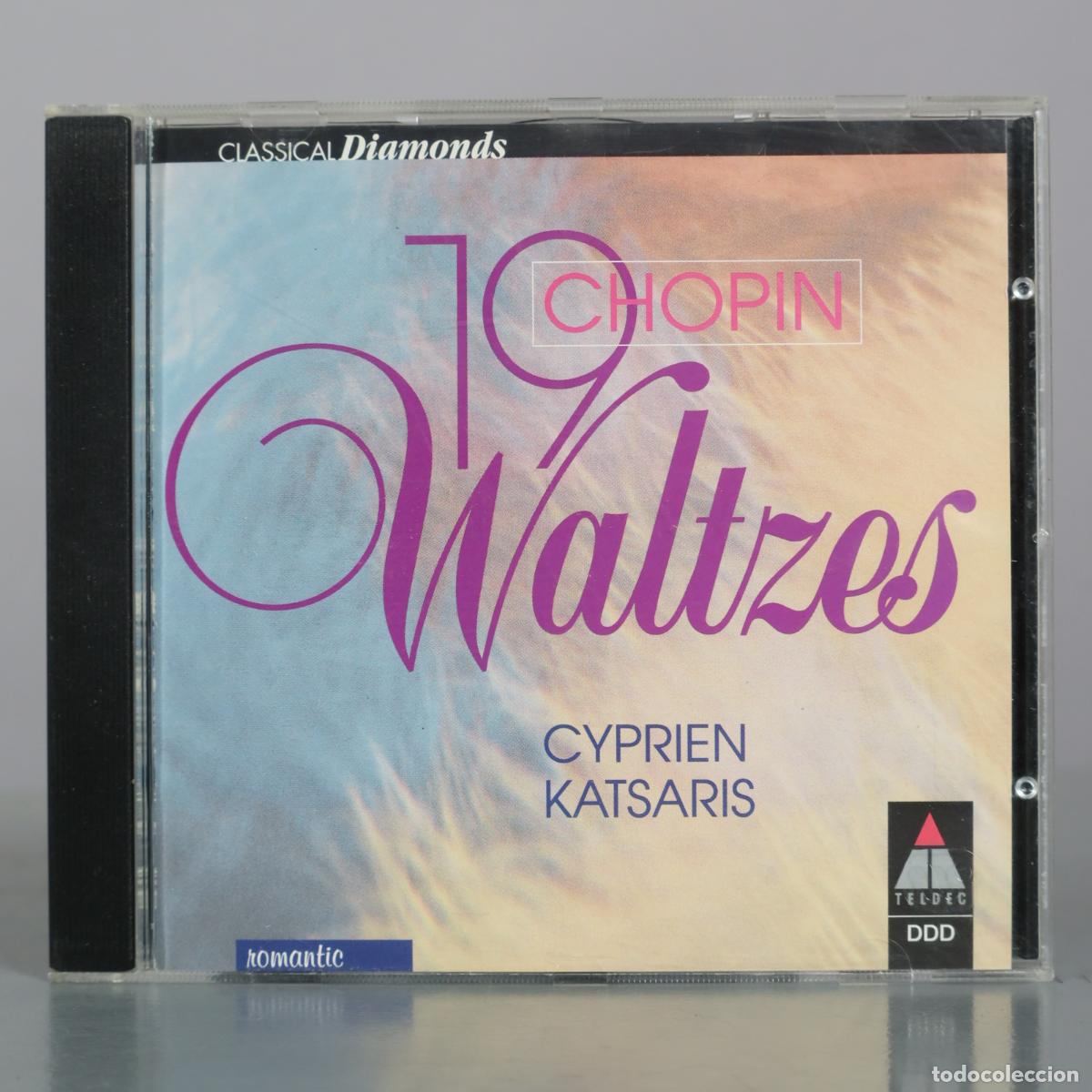 CDs de m&uacute;sica: CD. 19 Waltzes - Fr&eacute;d&eacute;ric Chopin - Cyprien Katsaris - Teldec