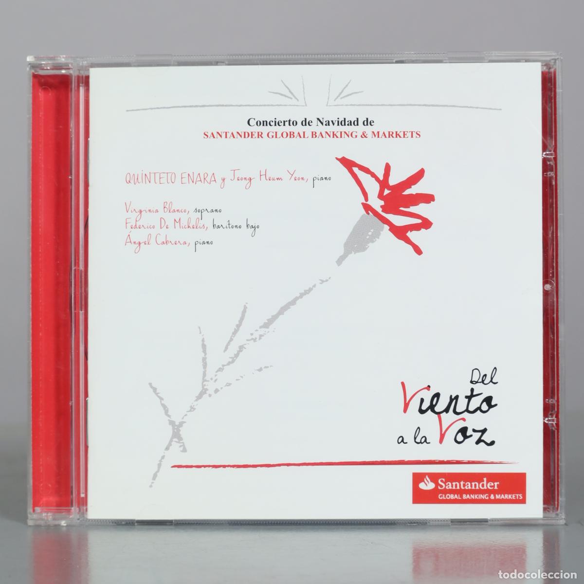 CDs de m&uacute;sica: CD. Del Viento a la Voz - Quinteto Enara, Jeong Heum Yeon, Virginia Blanco, Federico De Michelis,