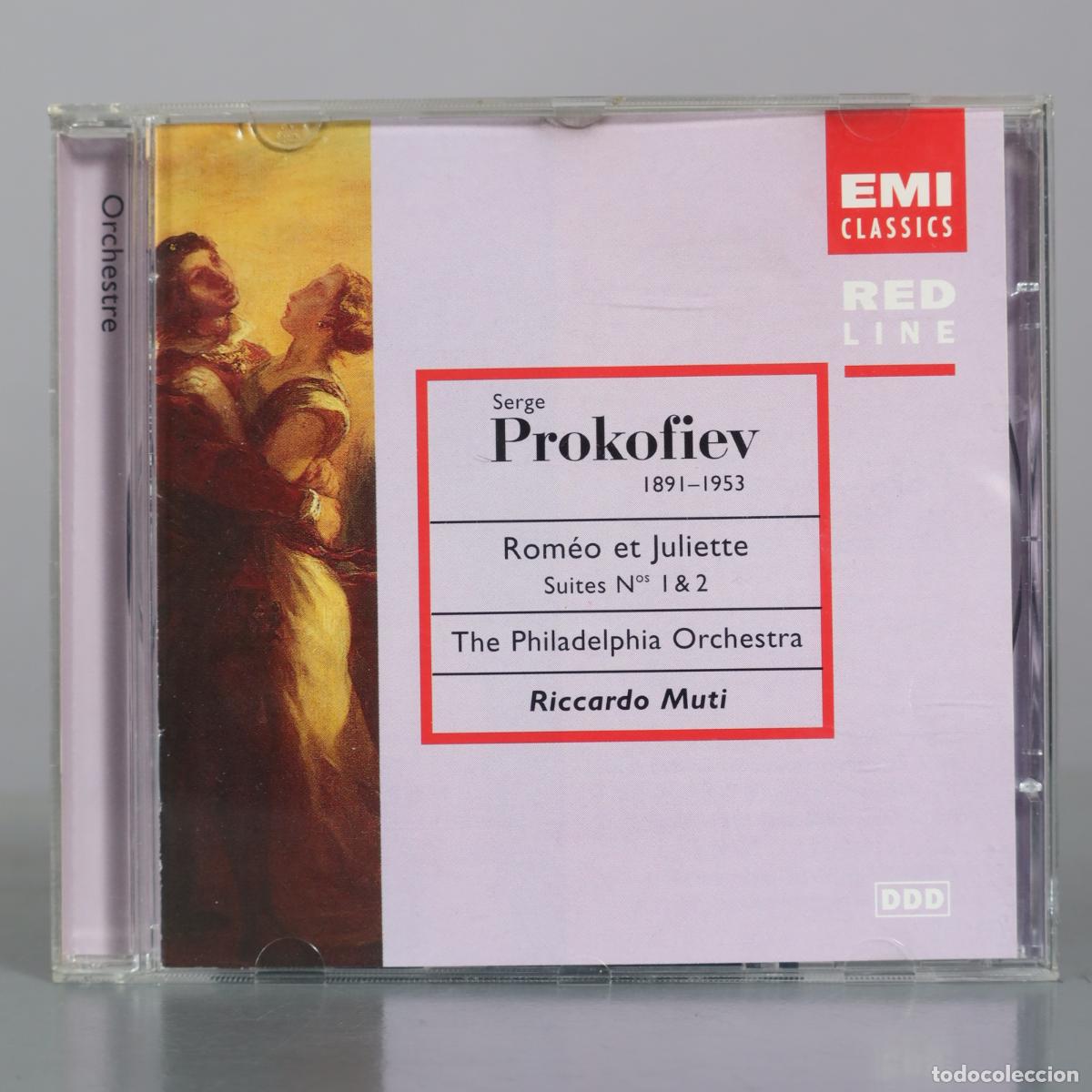 CDs de m&uacute;sica: CD. Rom&eacute;o et Juliette - Suites Nos 1 & 2 - Serge Prokofiev - The Philadelphia Orchestra - Riccardo