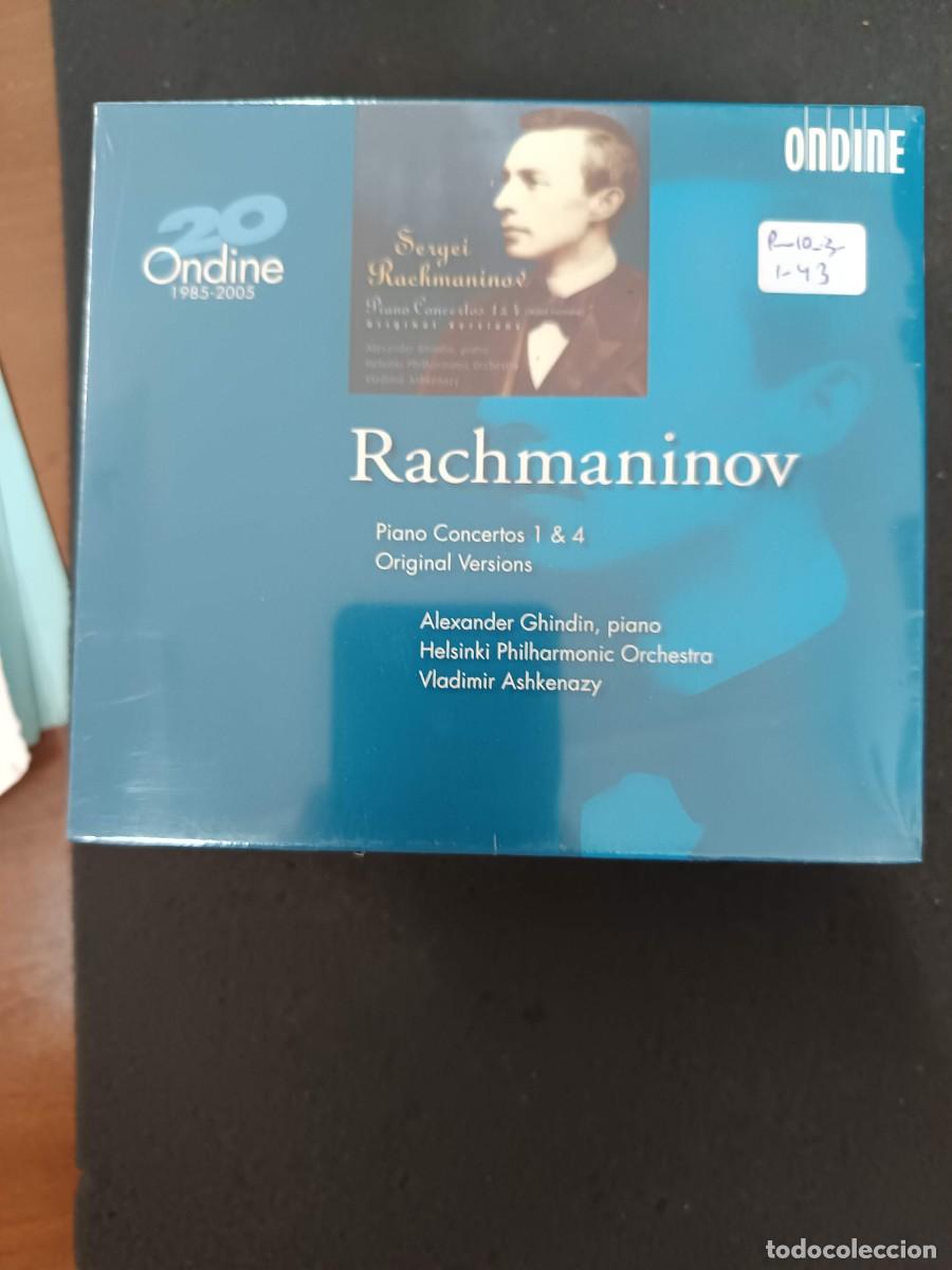 CDs de m&uacute;sica: RACHMANINOV: PIANO CONCERTOS 1 & 4 (ORIGINAL VERSION). DIR: VLADIMNIR ASHKENAZY.