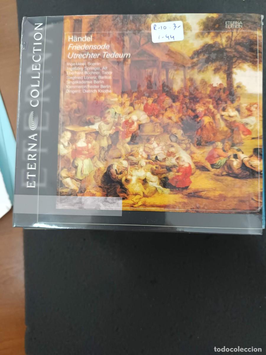 CDs de m&uacute;sica: H&Auml;NDEL: FRIEDENSODE / UTRECHER TEDEUM. DIR: DIETRICH KNOTHE. KAMMERORCHESTER BERLIN