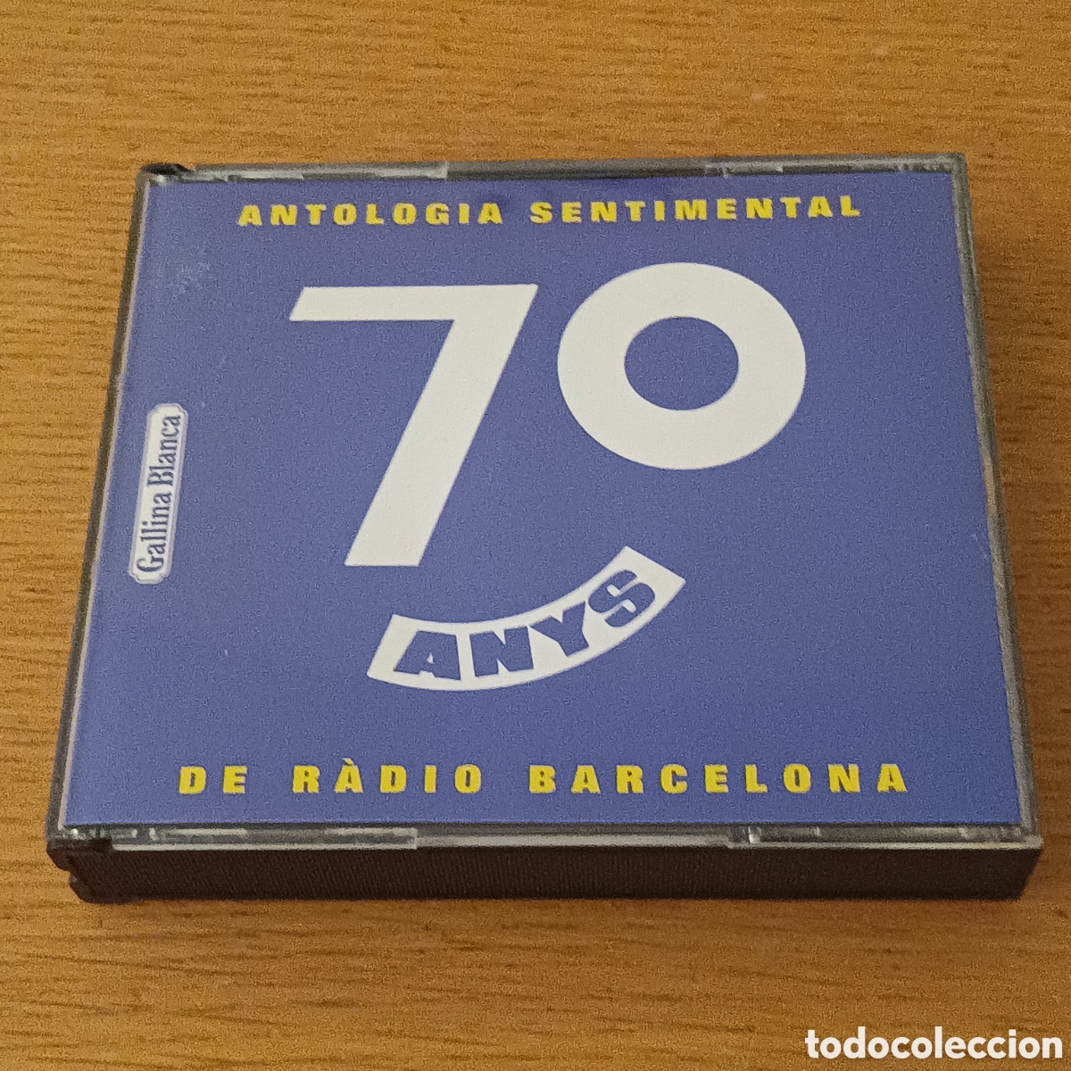 CDs de m&uacute;sica: Antolog&iacute;a Sentimental De Radio Barcelona 70 Anys 3 CDs