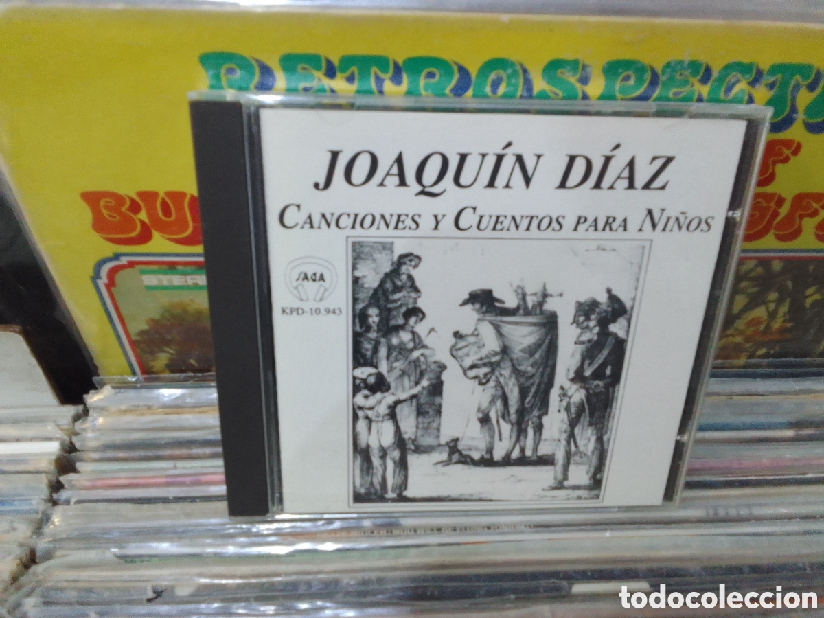CDs de m&uacute;sica: Joaqu&iacute;n D&iacute;az, canciones y cuentos para ni&ntilde;os
