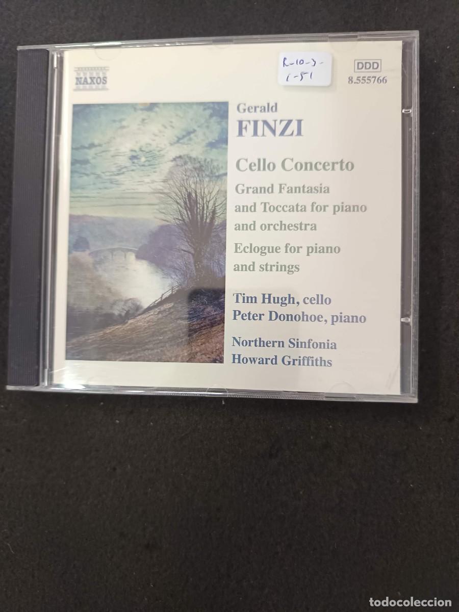 CDs de m&uacute;sica: GERALD FINZI: CELLO CONCERTO / GRAND FANTASIA AND TOCCATA FOR PIANO AND ORCHESTRA / ECLOGUE FOR PIAN