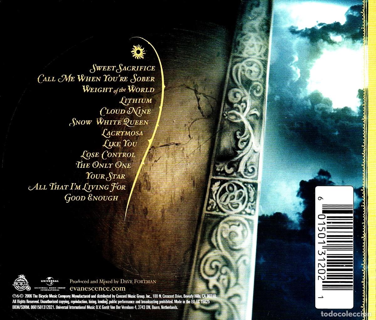 CDs de m&uacute;sica: EVANESCENCE. THE OPEN DOOR. CD. - Foto 2