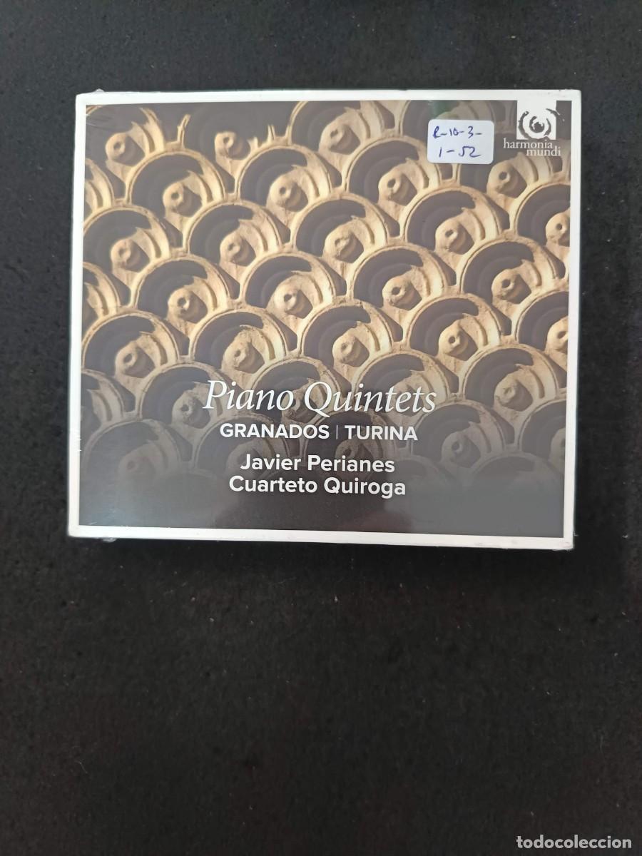 CDs de m&uacute;sica: GRANADOS / TURINA: PIANO QUINTETS. PIANO: JAVIER PERIANES. CUARTETO QUIROGA