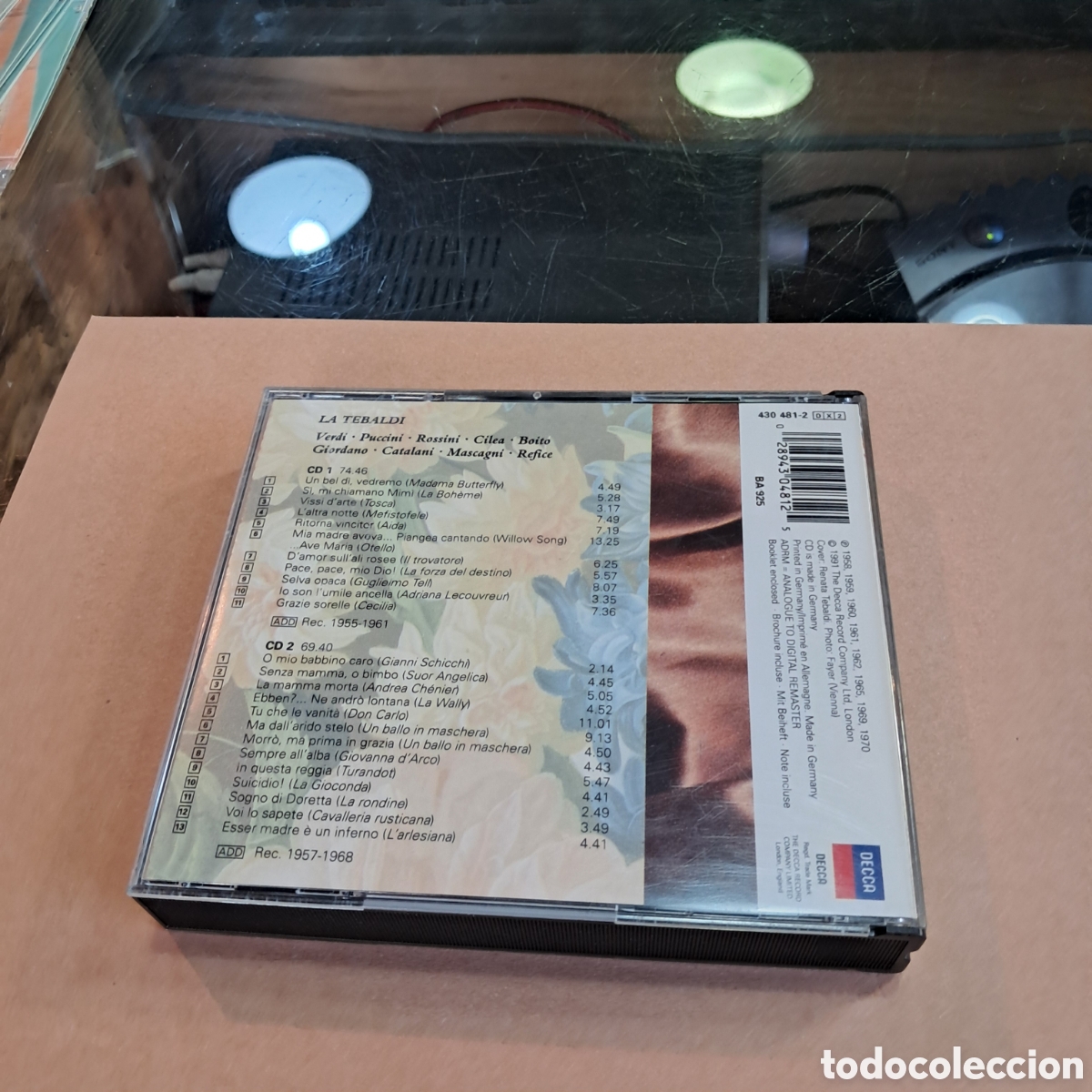CDs de m&uacute;sica: La Tebaldi, Compact disc, Cd - Foto 2