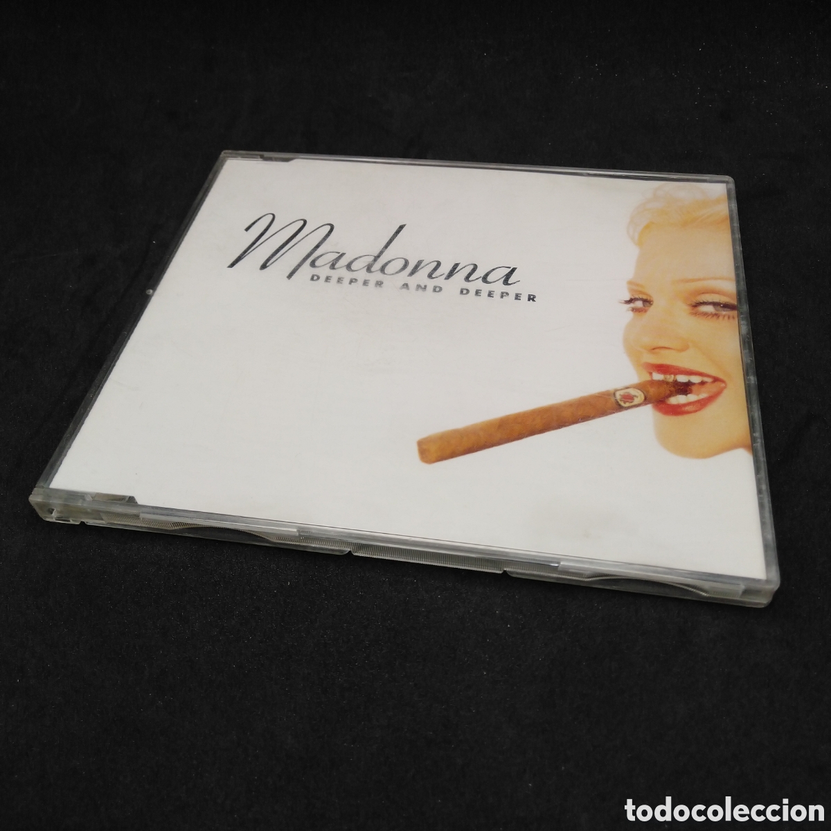 CDs de m&uacute;sica: MADONNA - DEEPER AND DEEPER - CD - 1992 - DISCO VERIFICADO - CDSINGLE - MAXI - SINGLE - MAXICD