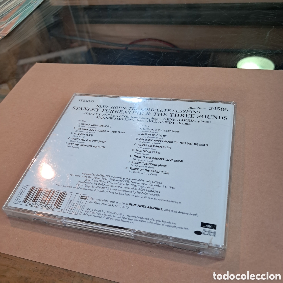 CDs de m&uacute;sica: Stanley Turrentine, Blue hour, Compact disc, 2 cd - Foto 4