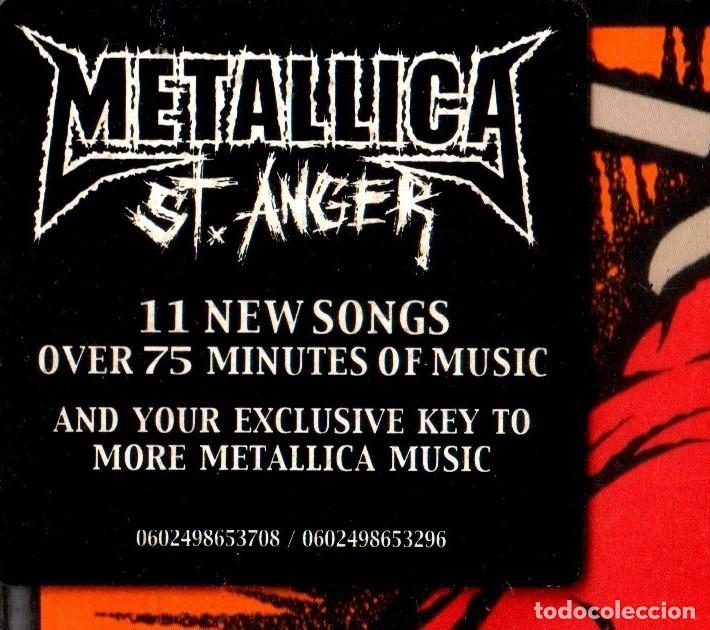 CDs de m&uacute;sica: METALLICA. ST. ANGER. CD. - Foto 2