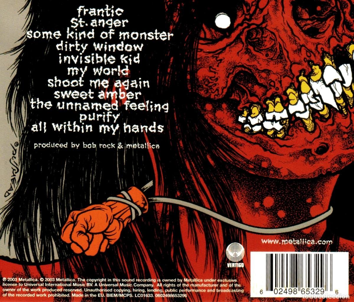 CDs de m&uacute;sica: METALLICA. ST. ANGER. CD. - Foto 3