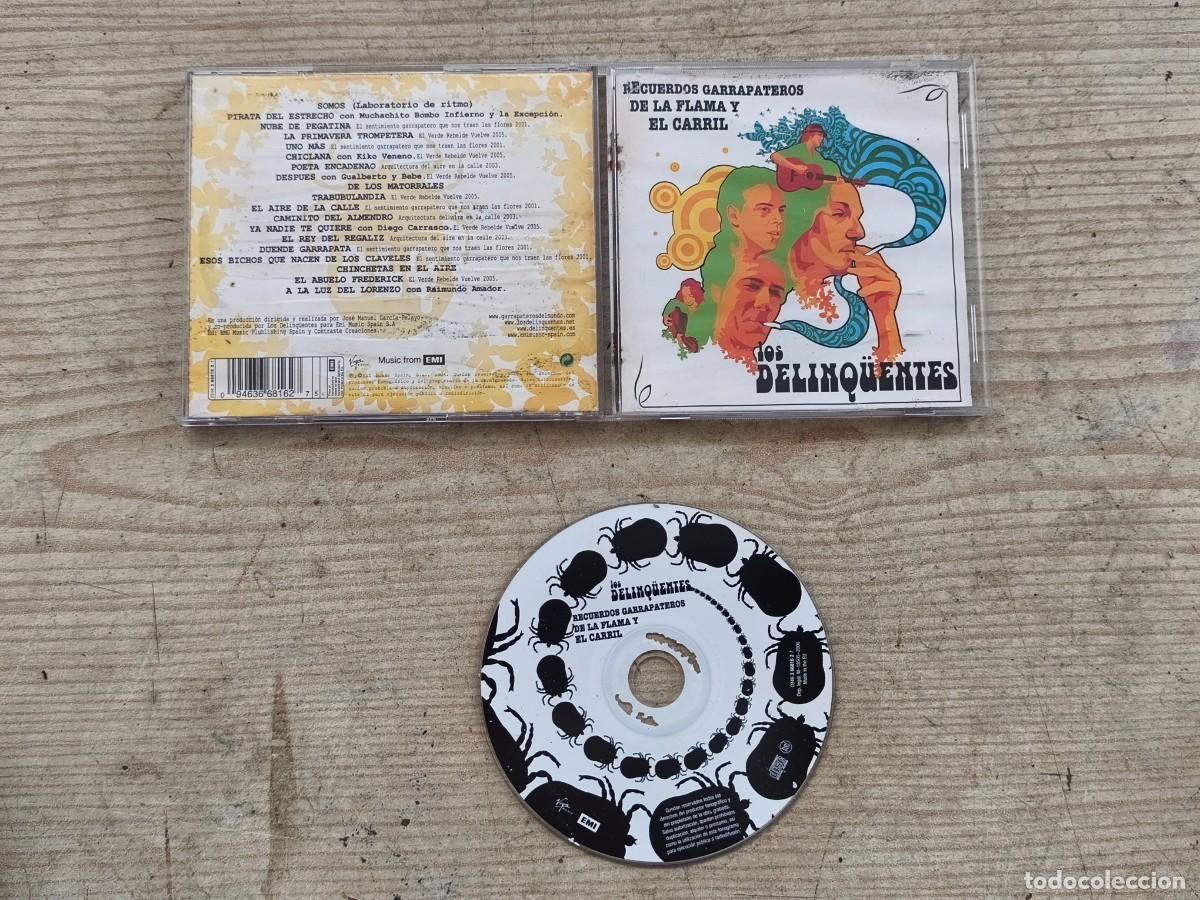 CDs de m&uacute;sica: Los Delinquentes - Recuerdos Garrapateros De La Flama Y El Carril CD