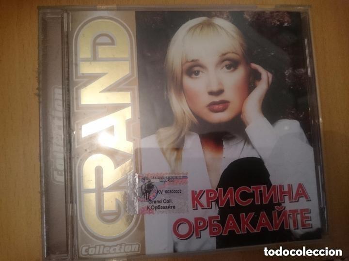 CDs de m&uacute;sica: MUSICA RUSA pop KRISTINA ORBAKAITE -- grand
