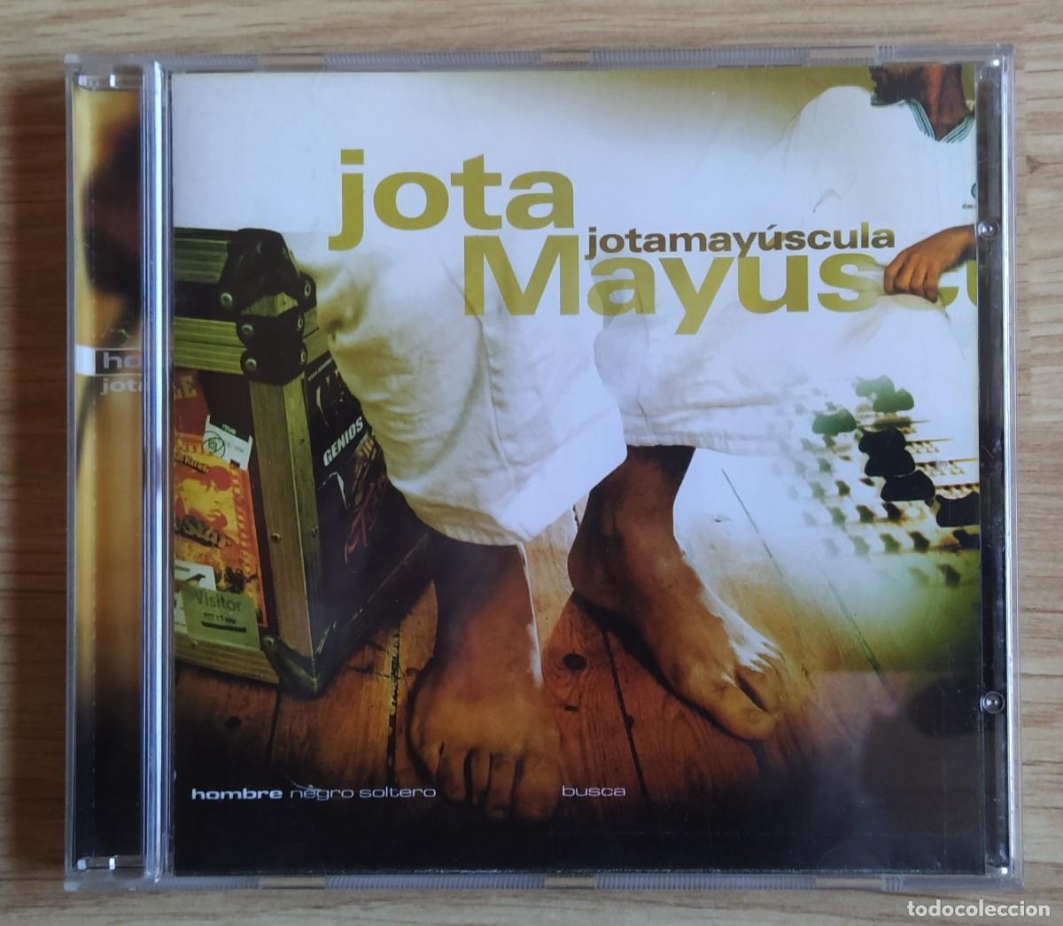 CDs de m&uacute;sica: CD Jotamay&uacute;scula - Hombre negro soltero busca