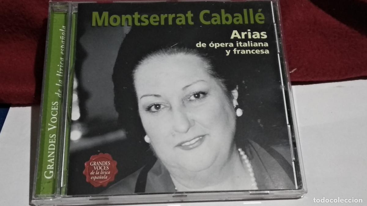 CDs de m&uacute;sica: GRANDES VOCES DE LA L&Iacute;RICA ESPA&Ntilde;OLA: MONTSERRAT CABALL&Eacute; - ARIAS - CD BMG MUSIC 2001. PERFECTO